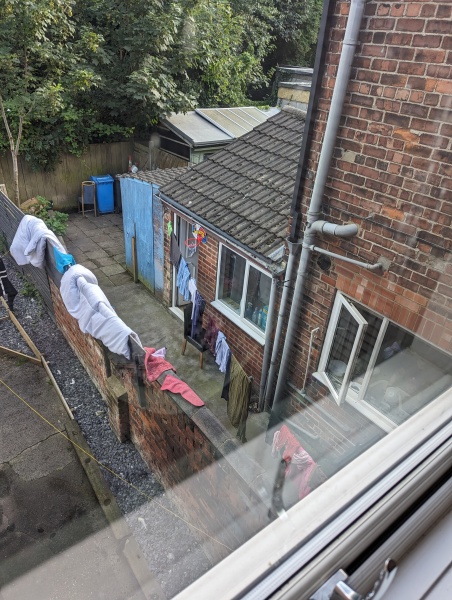 To ask the neighbours to stop doing this?