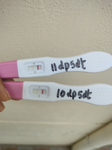 Faint positive 11dp5dt, faint again OTD. Help is it over?