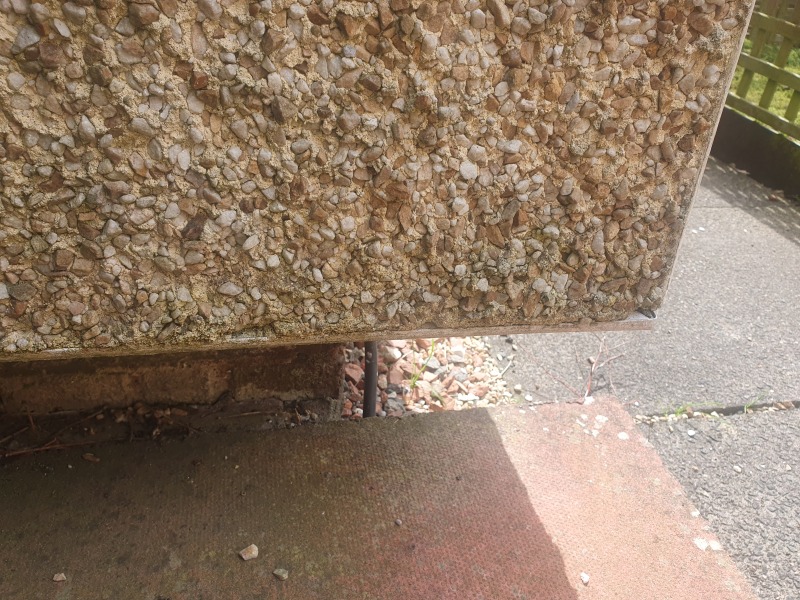 Why does outside wall of house look like this?