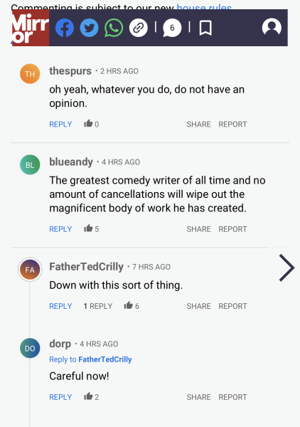 Comedy event cancelled at the Fringe because of Glinner?