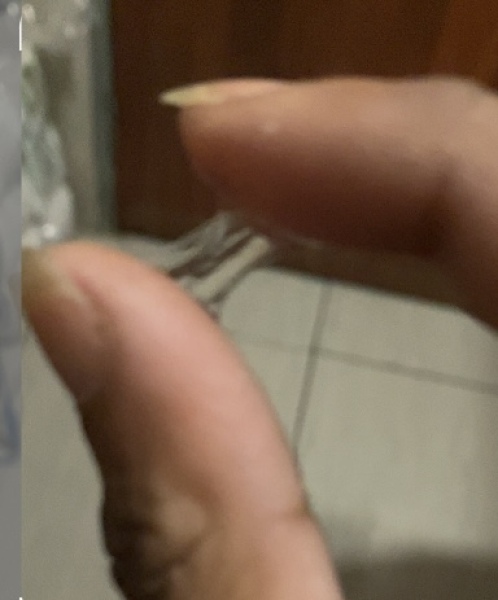 Weird discharge + late period - TMI pic.