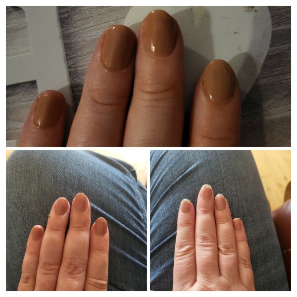 Nail varnish that stays on
