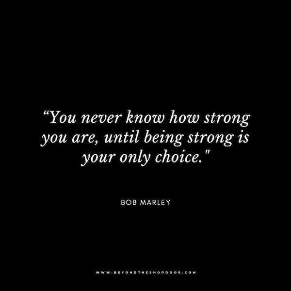 When life gets tough