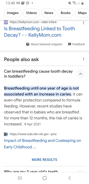 Almost 3 year old still breastfeeding