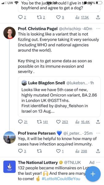 Data and Analysis Thread, started June 2023!