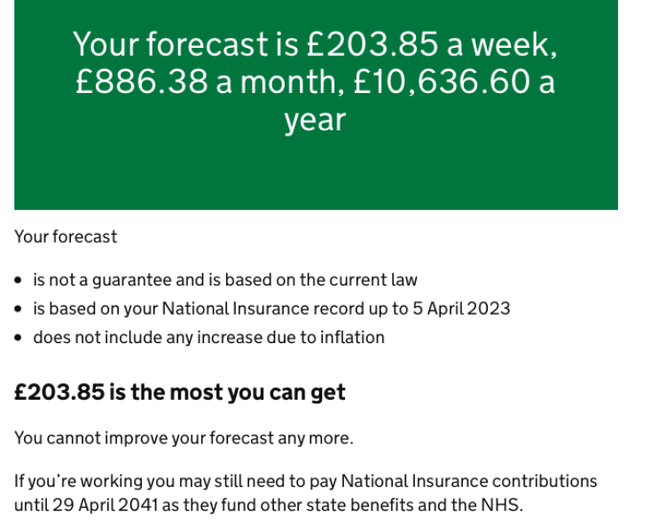 Too old for a pension?