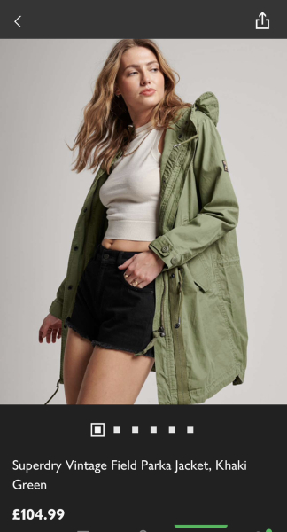 Khaki parka