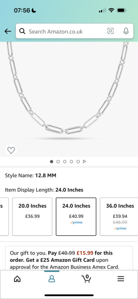 Tiffany necklace equivalent