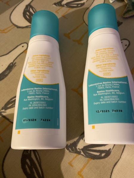 Oestrogel: new packaging (yet again)?