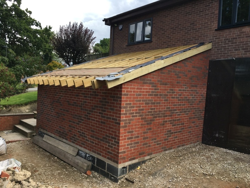 Self build extension 