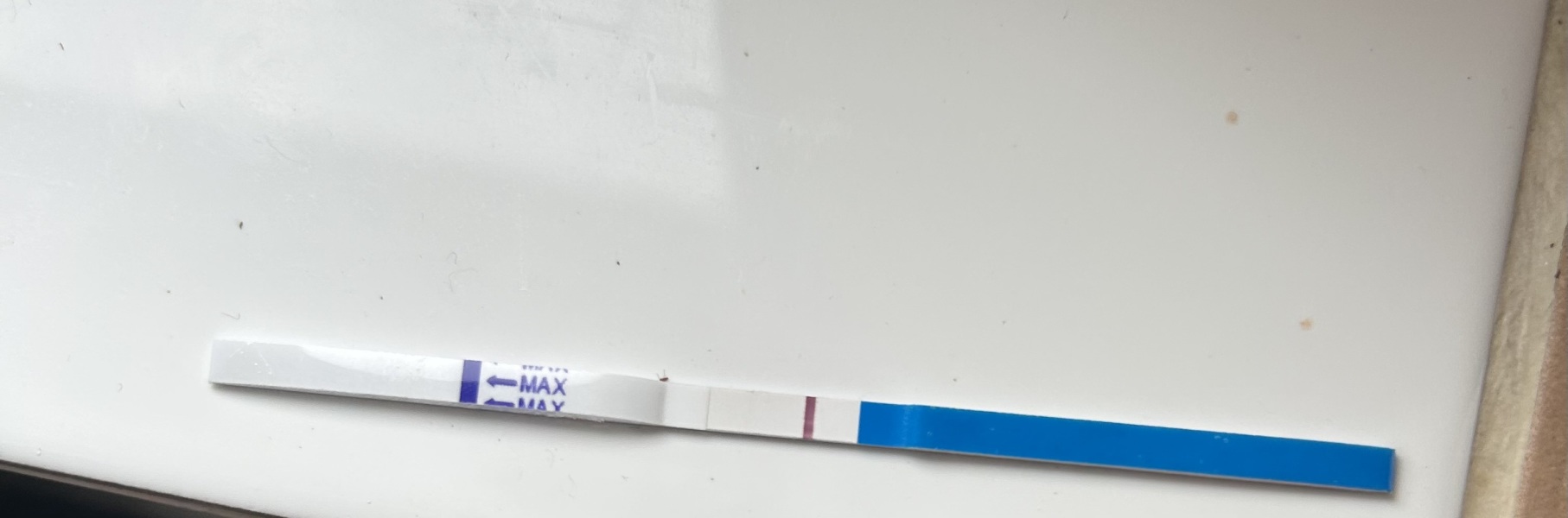 Faint pregnancy line on stip test!