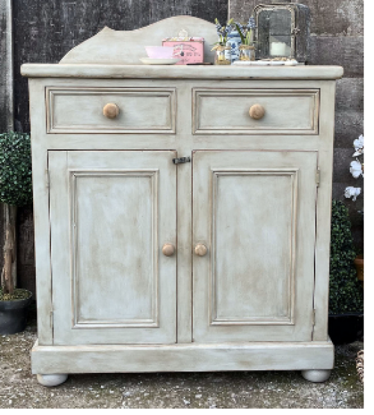 Painting a cabinet pink