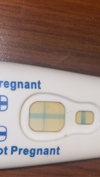 Faint positive Clear Blue