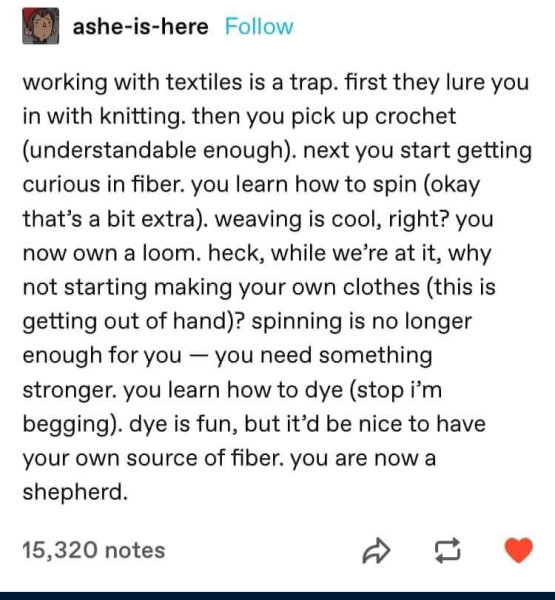 It's Crochet, Knit & Natter 10: New Year, New Yarn, New Thread!