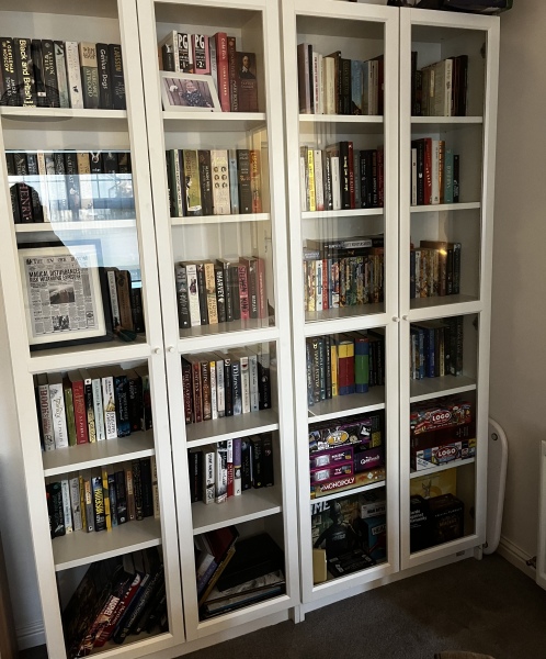 White Billy Bookcases - too studenty or could be stylish?