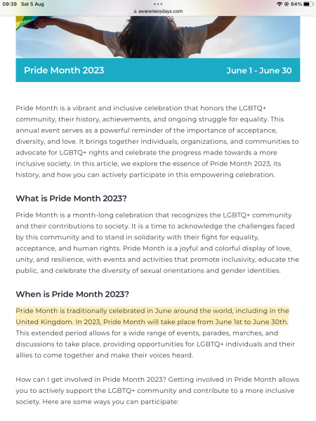 Is it appropriate to display a rainbow flag for Pride if I’m not gay?!