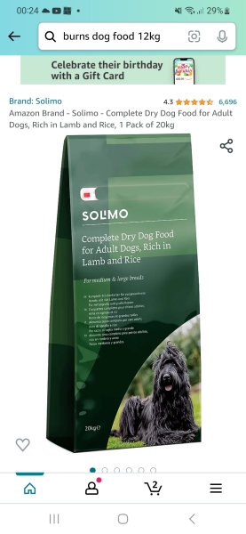 Dog food