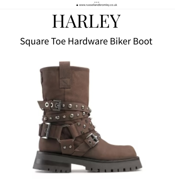 Black biker boots