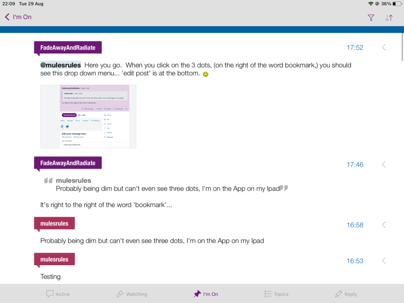 UPDATE FROM MNHQ - new edit feature