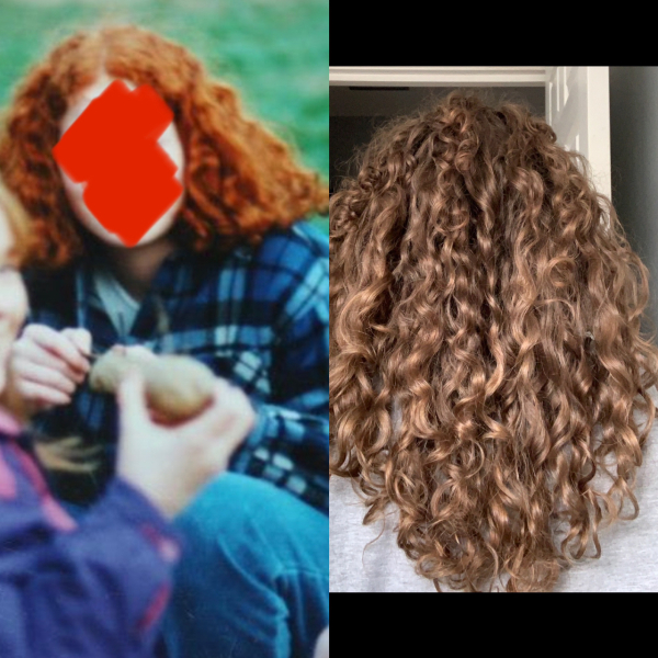 What colour is my daughter's hair?