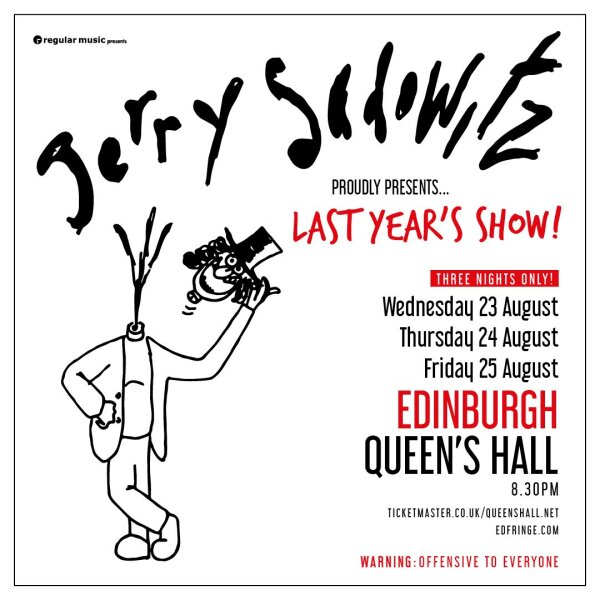 Comedy event cancelled at the Fringe because of Glinner?