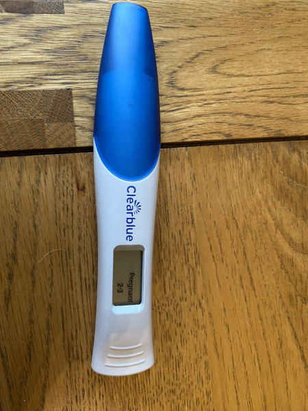 Clearblue digital 2-3 weeks