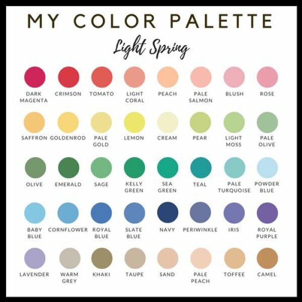 Fashion instagrammers with a Light Spring palette?