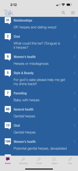 Why is every thread about herpes?!!!