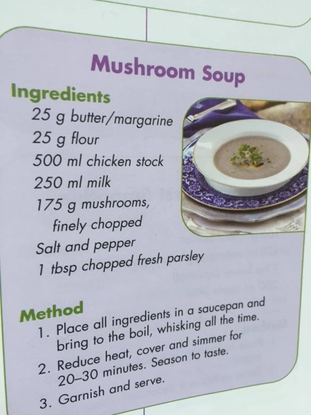 Mushroom soup