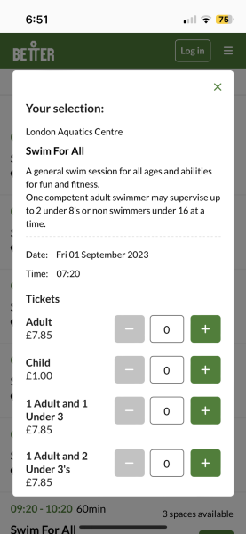 When did swimming become so expensive?