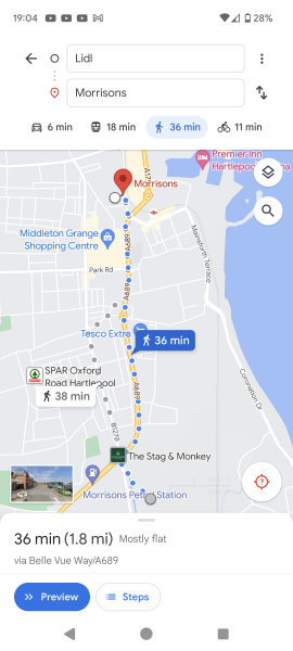 is there a google maps equivalent for pavements?