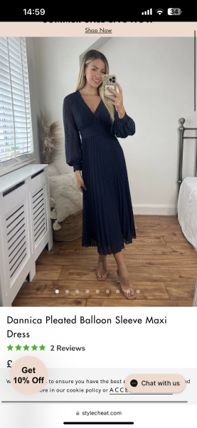 Dress for the large of tummy - wedding guest