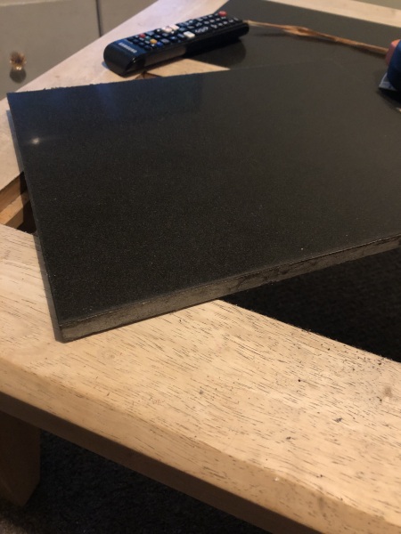 Sawing a coffee table in half