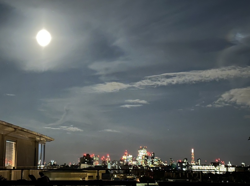 The Moon tonight