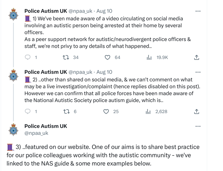 Yet more police idiocy.