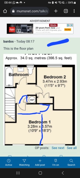Splitting a room