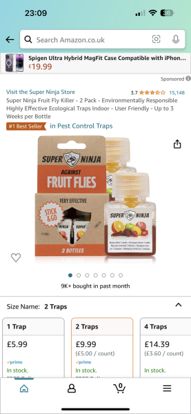 Fruit flies doing my head in ! Please tell me I am not the only person with them !!
