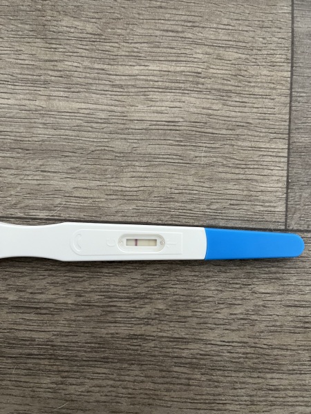 Clear blue test. Evap line or positive