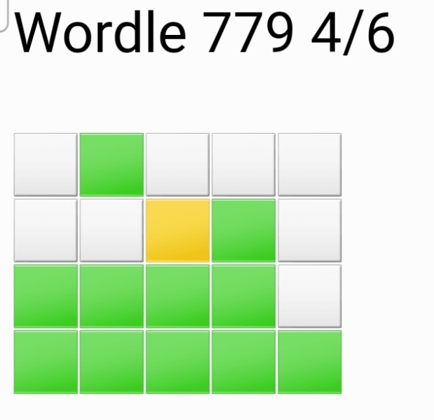 Wordle thread 23 - If there are only 2 possible words left, don't ALWAYS pick the wrong one