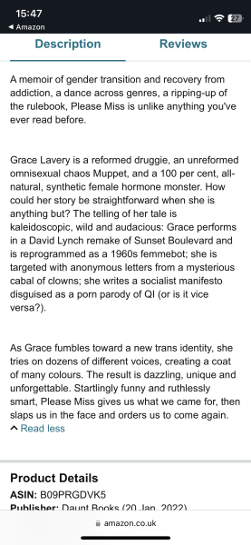 Grace Lavery reviews Helen Joyce, Julie Bindel, and Kathleen Stock