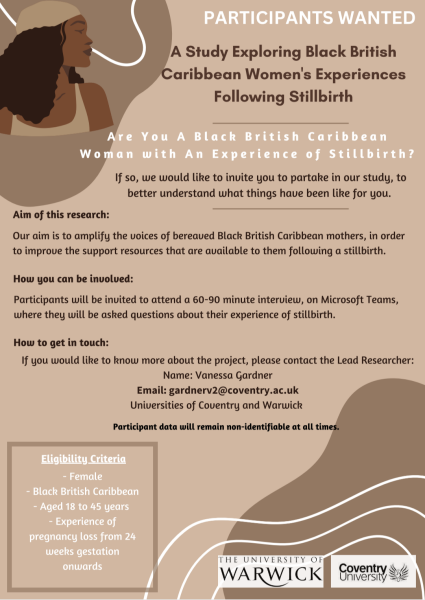 Black British Caribbean Women's Experiences of Stillbirth