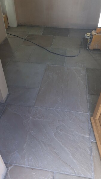 Flagstones or karndean?
