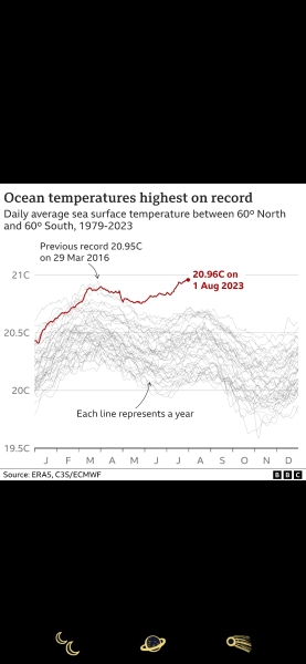 worried about / trying to understand ocean temperature