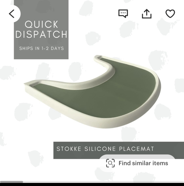 Tripp trapp - highchair with attached table help