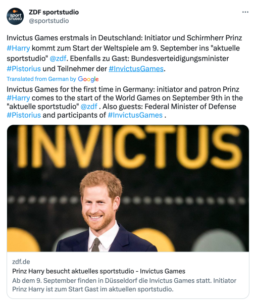 "Heart of Invictus" documentary series, streaming 30 August 2023