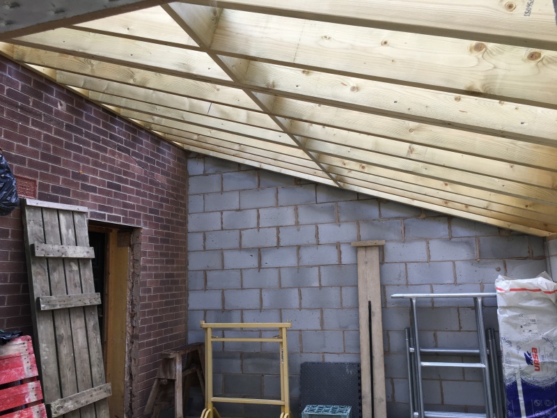 Self build extension 