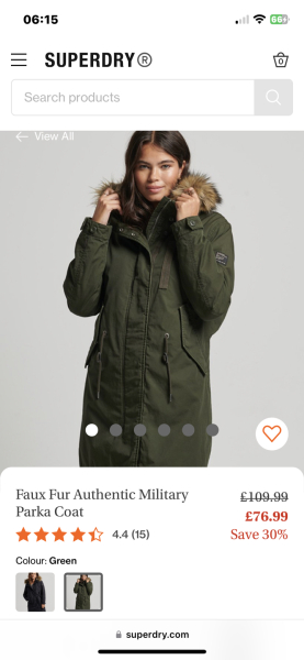 Khaki parka