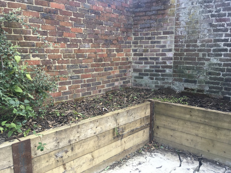 garden seating area thoughts (with pic)