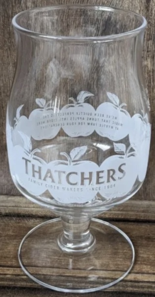 friend pinched a glass from a restaurant