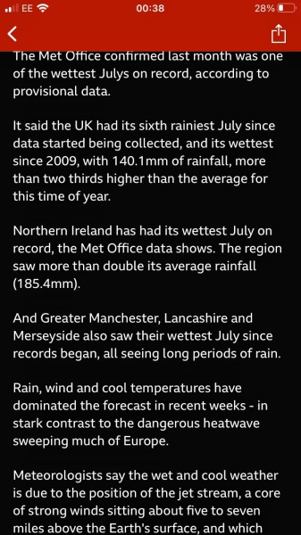 Early Summer weather watch